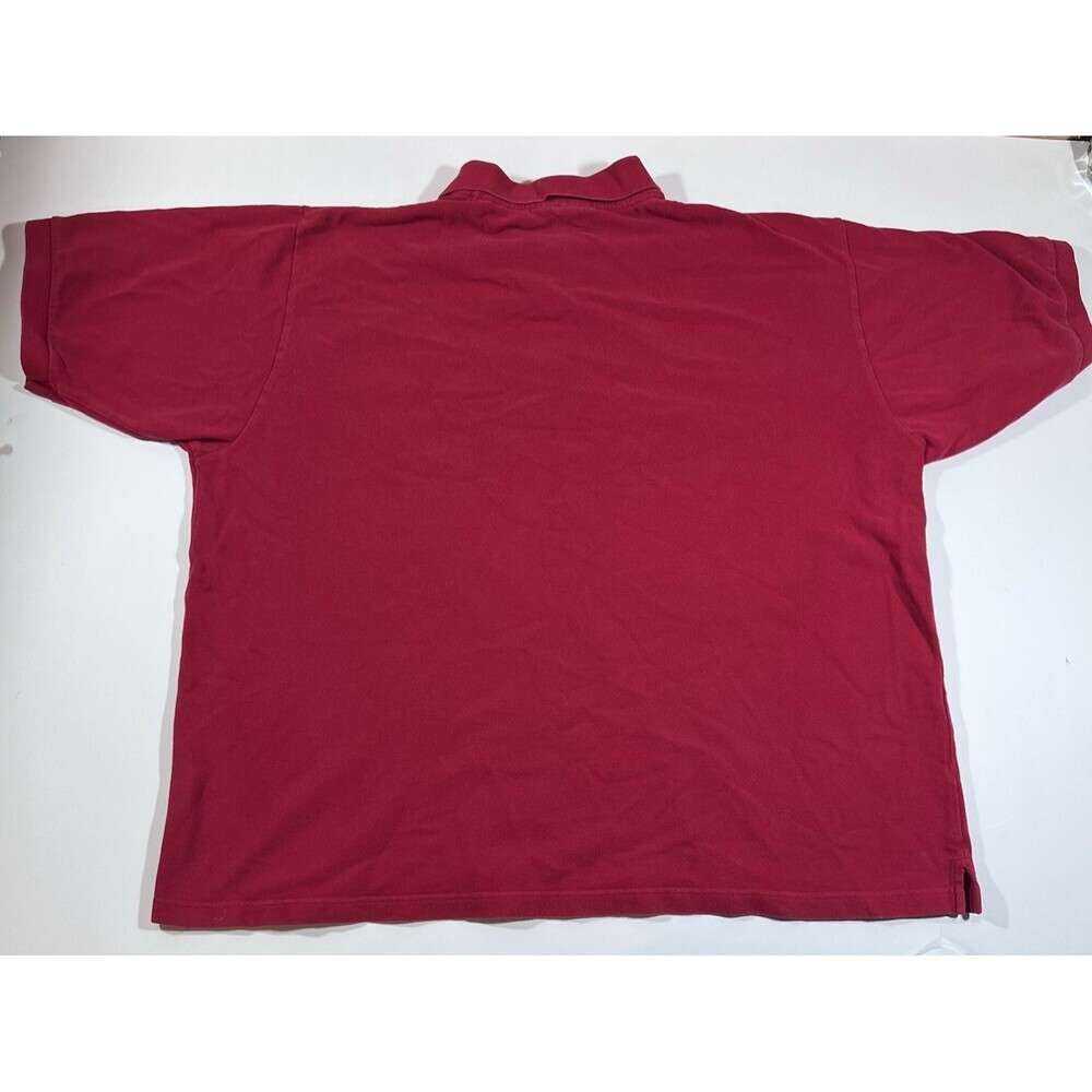 Vintage Duck Head Red Cotton Short Sleeve Polo Shirt Embroidered Men's XXL - Picture 9 of 9